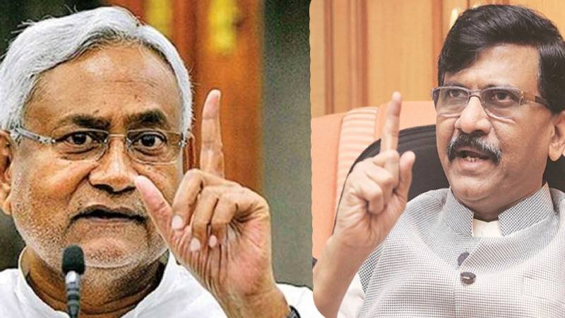 Sanjay raut angry on Nitish Kumar