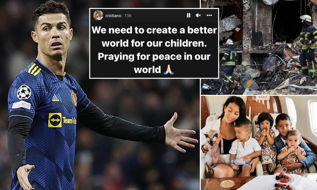 Ronaldo appeal for Peace