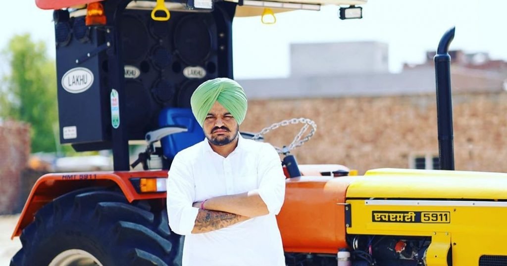 Sidhu Moosewala tractor