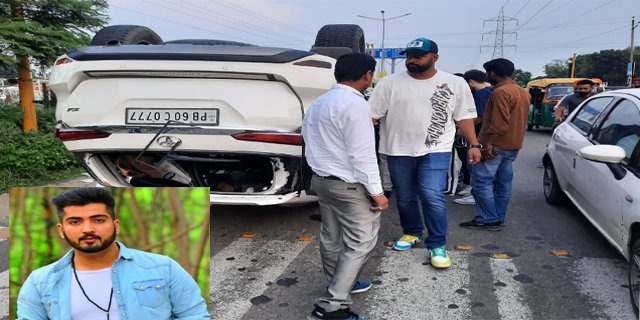 Punjabi Singer Jaani Car Accident