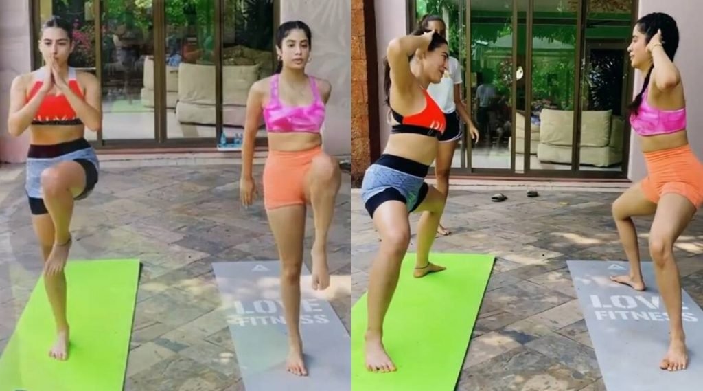 jhanvi Kapoor or Sara Work out Video Gone Viral