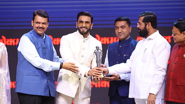 Ranveer got Maharashtrian of the Year Award