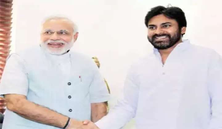 PM Modi met Pawan kalyan
