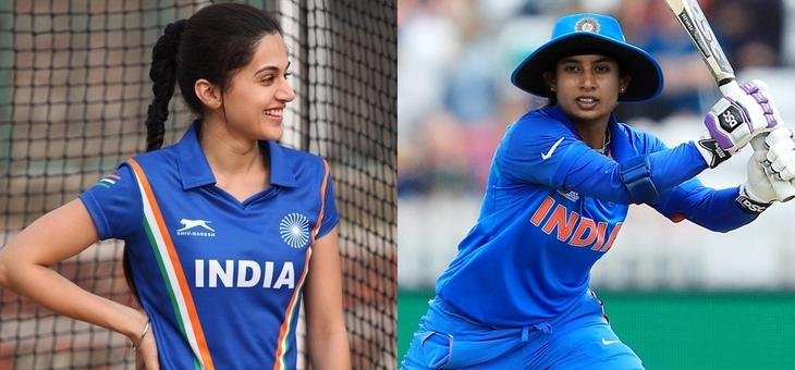 Taapsee as Mithali in biopic