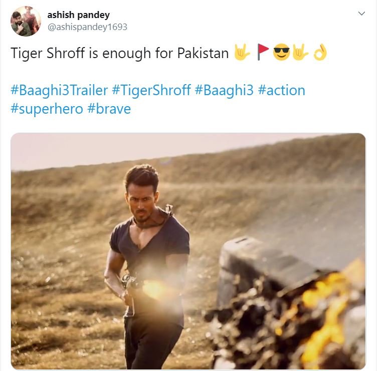 Tiger action in Baaghi 3