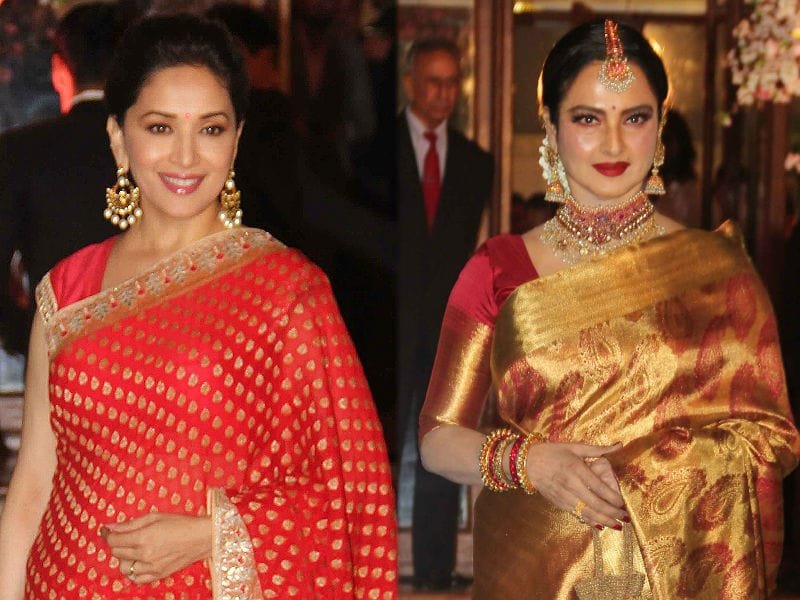 Rekha to madhuri looking cool at old age