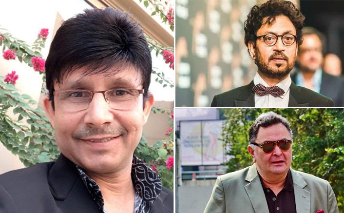 KRK cheap comment over Rishi and Irrfan demise