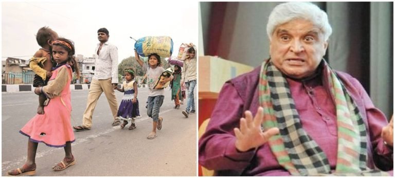 Javed akhtar takes on Modi over Migrants problems