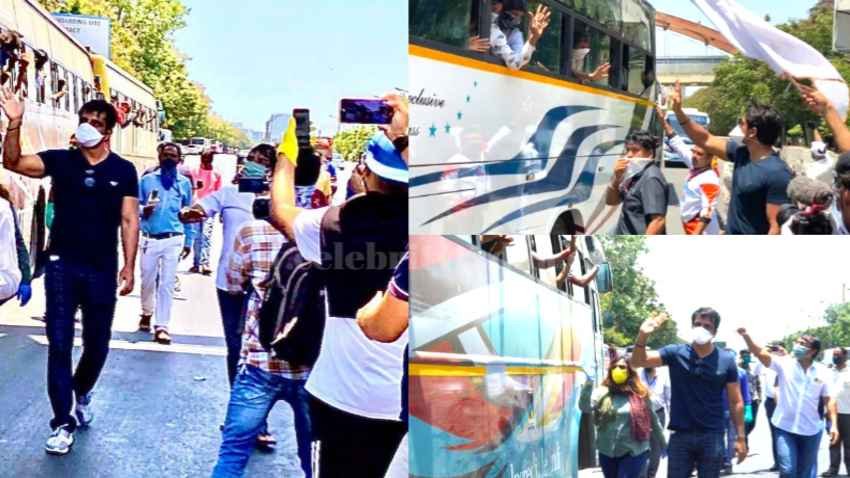 Bollywood stars Praise Sonu for arranging buses for Migrant