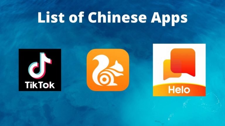 59 china apps Banned in India