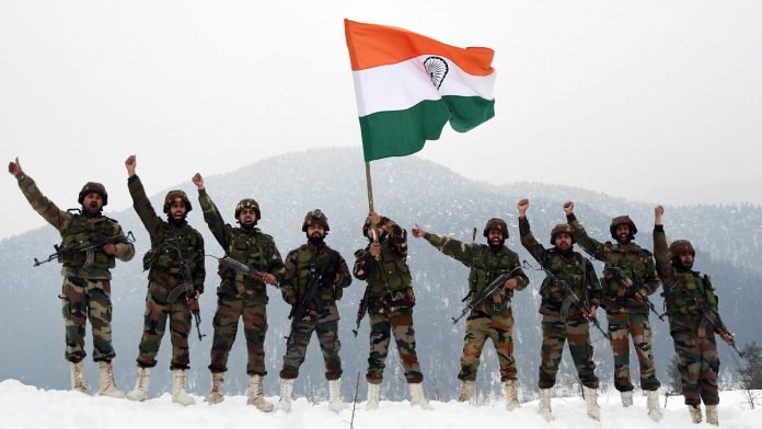 Indian army ON LAC