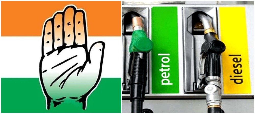 Congress takes on BJP over petrol price hike