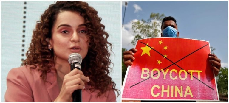 Kangana ranaut appeal people to ignore chinese goods