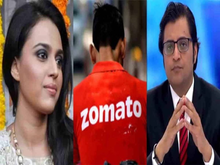 Swara Bhasker appeal to Zomato not show ads on Republic Bharat