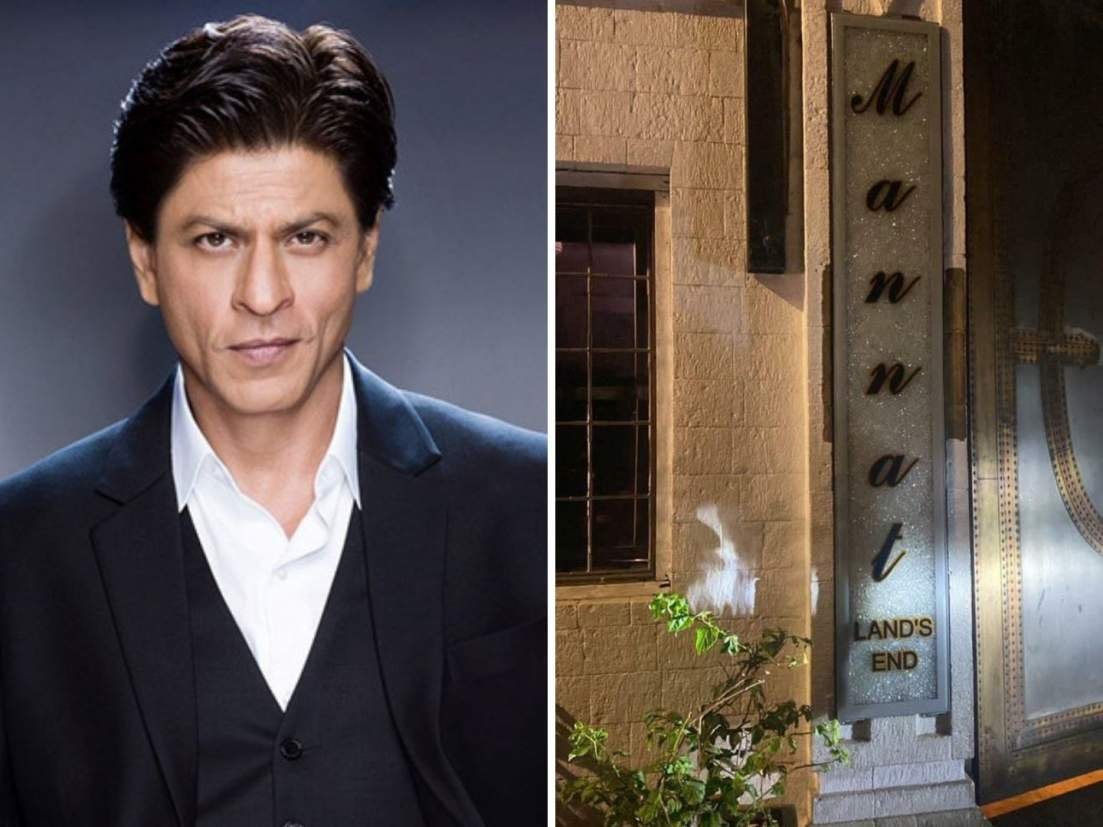 mannat Name plate is gone