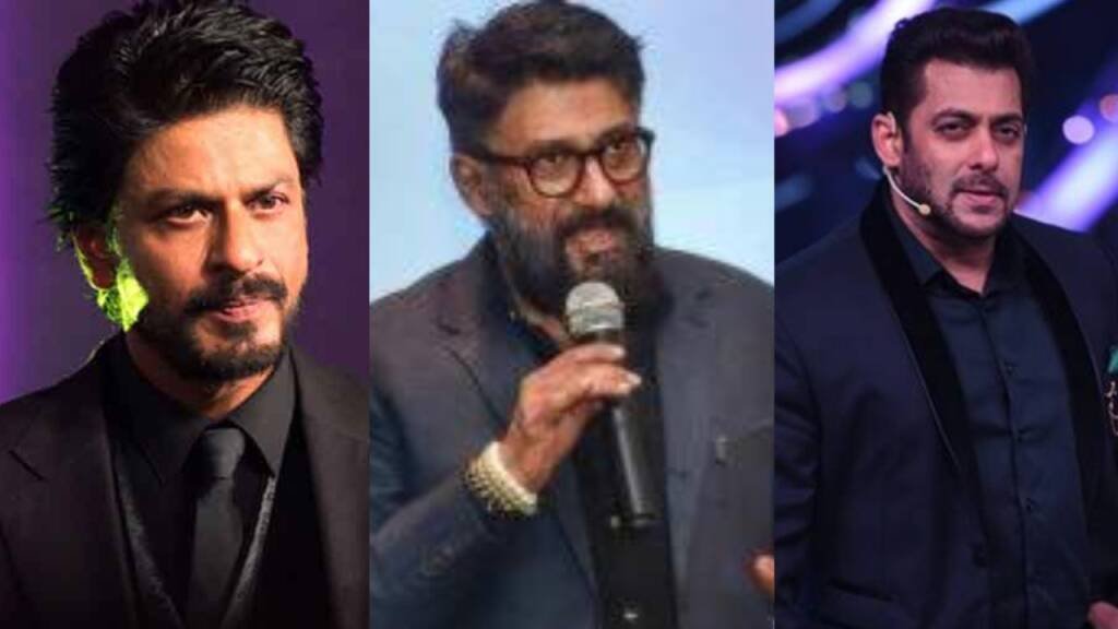 Vivek Agnihotri takes on SRK and Salman