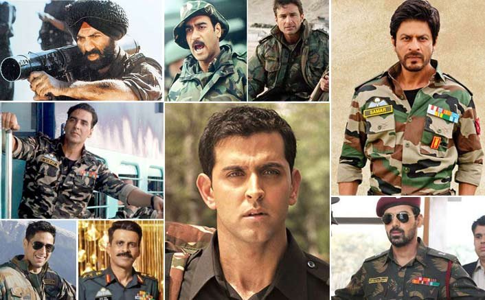 Bollywood stars who wear Army uniform in Movies