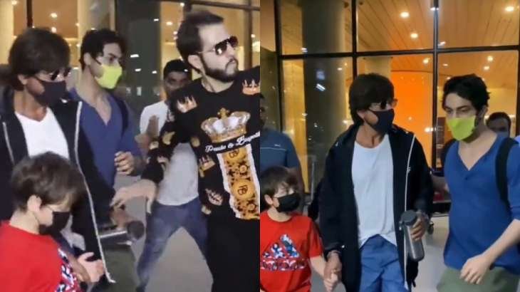 Shahrukh Angry on Fan over force full Selfie