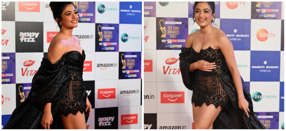 Rashmika Mandana Shines at Zee CIne Awards