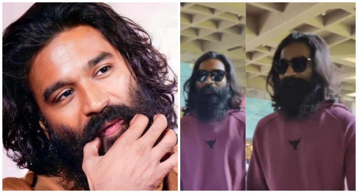 Long hair or Beared Makes dhanush fans shocked