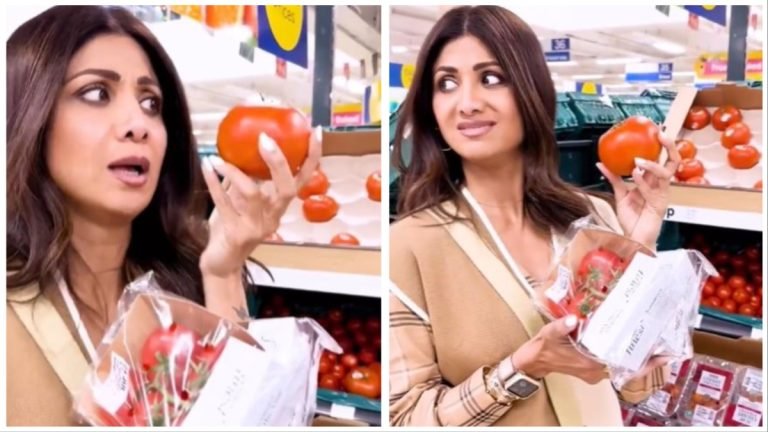 Shilpa Shetty React on Tomato price