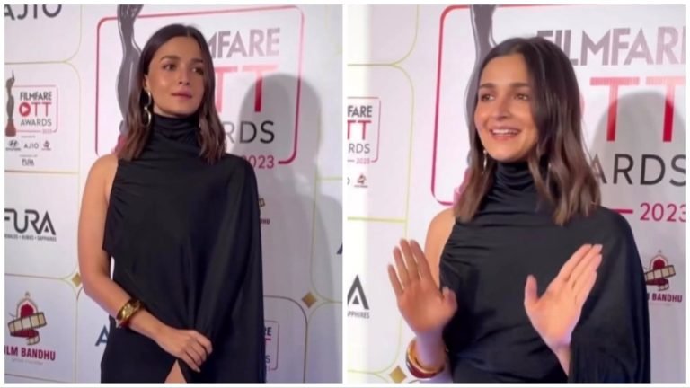Alia Bhatt Wins FilmFare OTT Award for Darlings