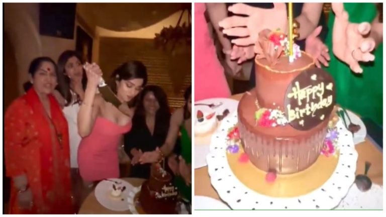 Shamita Shetty Birthday Celebration Video