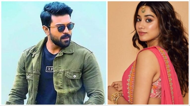 Janhvi kapoor or Ram Charan Movie Title or Release Date