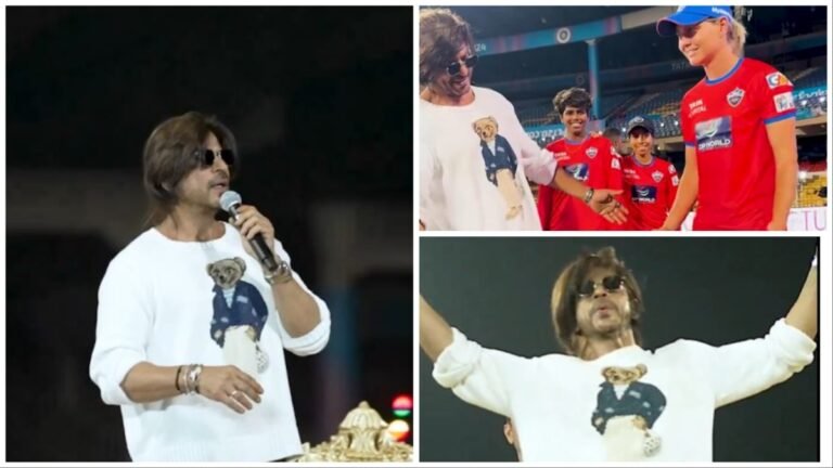 Shahrukh Khan At WPL Opening Ceremony
