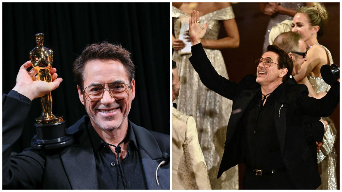 Robert Downey Jr Wins First Oscar Award At 58