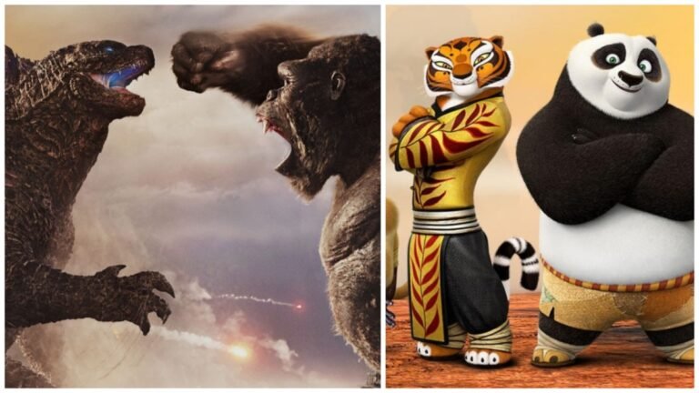 Hollywood Movies Godzilla X Kong vs Kung Fu panda 4 Box Office is Good