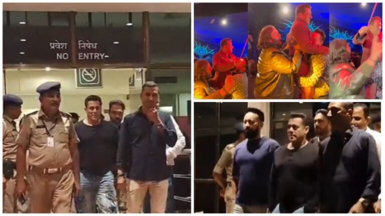 Salman Khan At Jamnagar Airport for Anant Ambani birthday