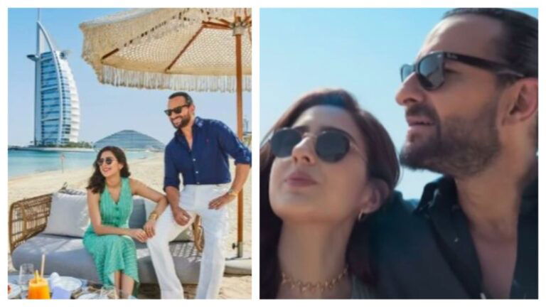 Sara Ali Or Saif Ad Film Video of Dubai Tourism