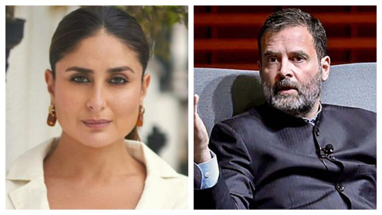 kareena Kapoor Praise Rahul Gandhi and Call her Favorite