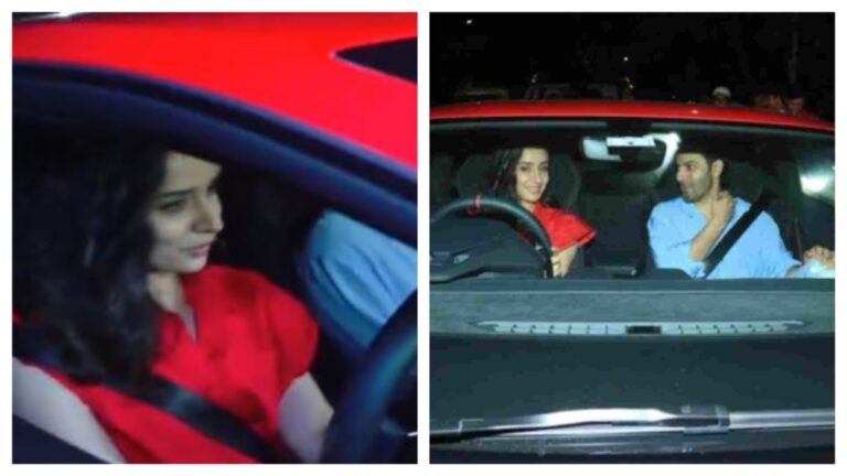 Shraddha Kapoor In Lamborghini With Varun Dhawan