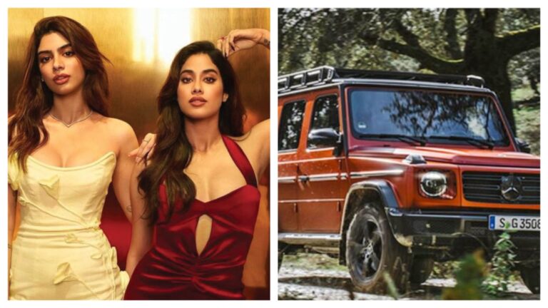 Khushi kapoor Buys New Luxary SUV G Wagon