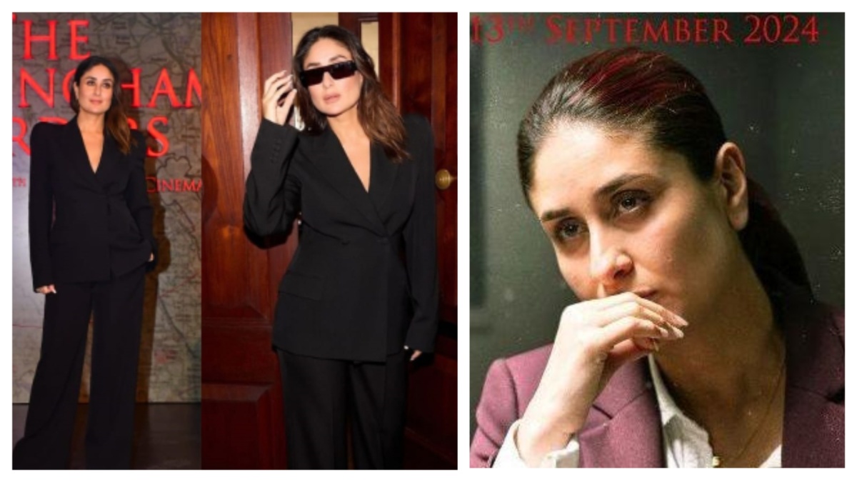 Kareena Kapoor Look At Kareena Look At Buckingham Murders Trailer Launch