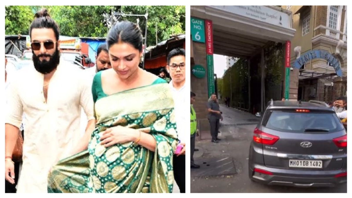 Deepika Padukone Reach Hospital with Ranveer singh