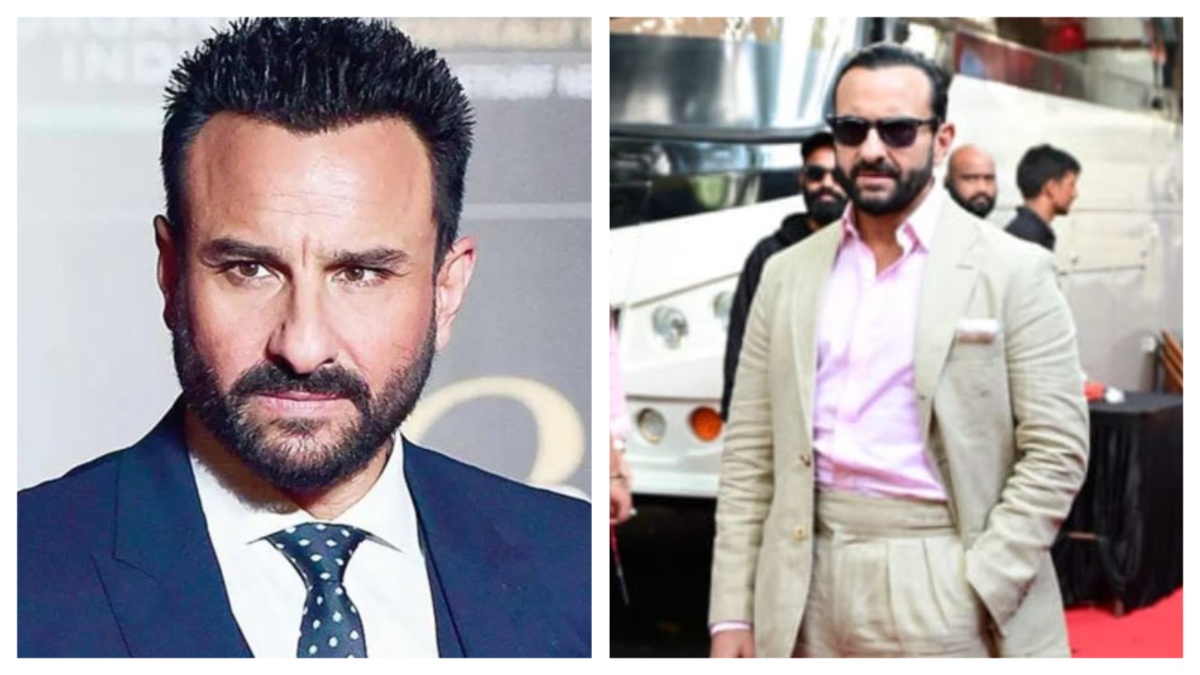 Saif Ali Khan Devara promotion Look