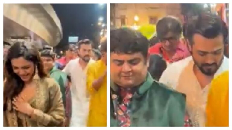 Bhuvan Bam Or Shriya Visit lalbagh Ganpati Pandal