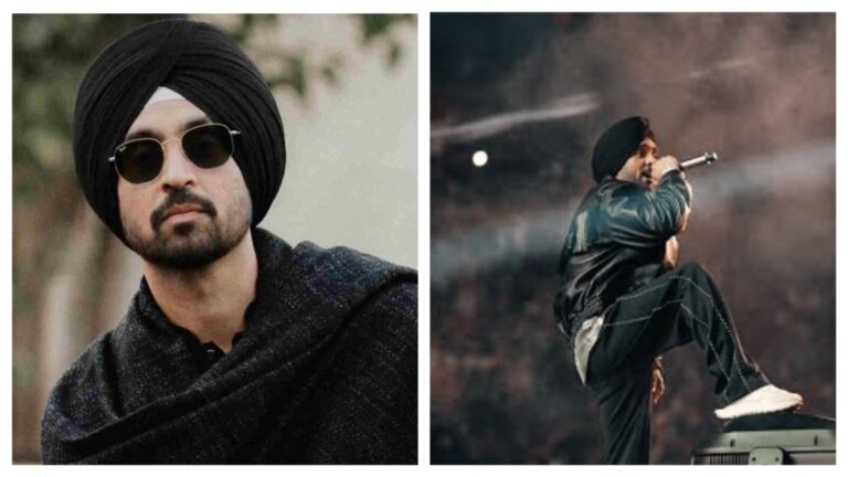 Diljit Dosanjh gift His Jacket to fan in Paris Concert