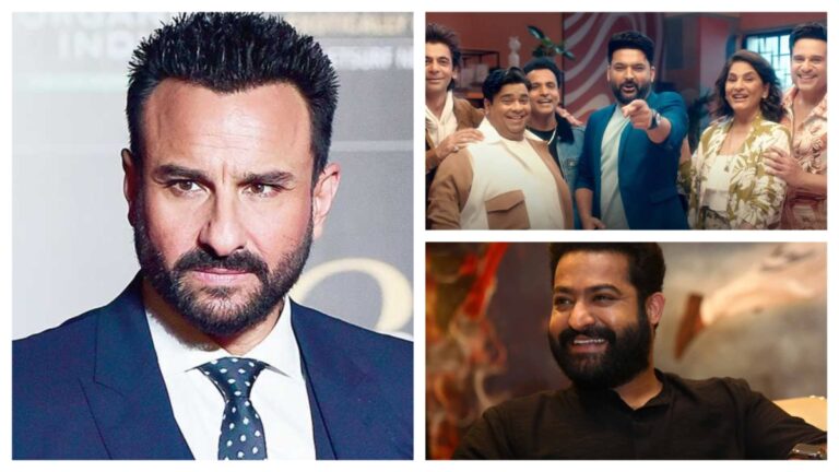 Saif Or Jr NTR On Kapil Sharma show for Devara promotion