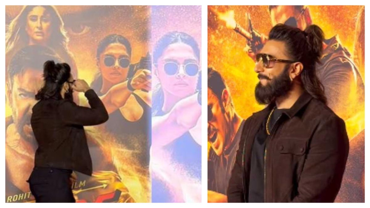 Ranveer Singh Reveal Daughter Name At Singham Again trailer Launch