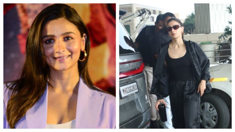 Alia Bhatt All Black Airport Look Shows Her Swag